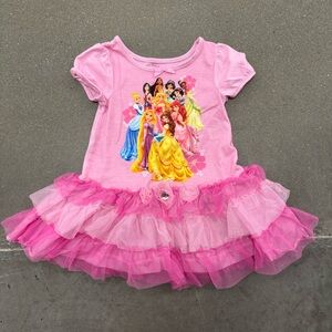 Pink Princess Tutu Dress Size 4 Years